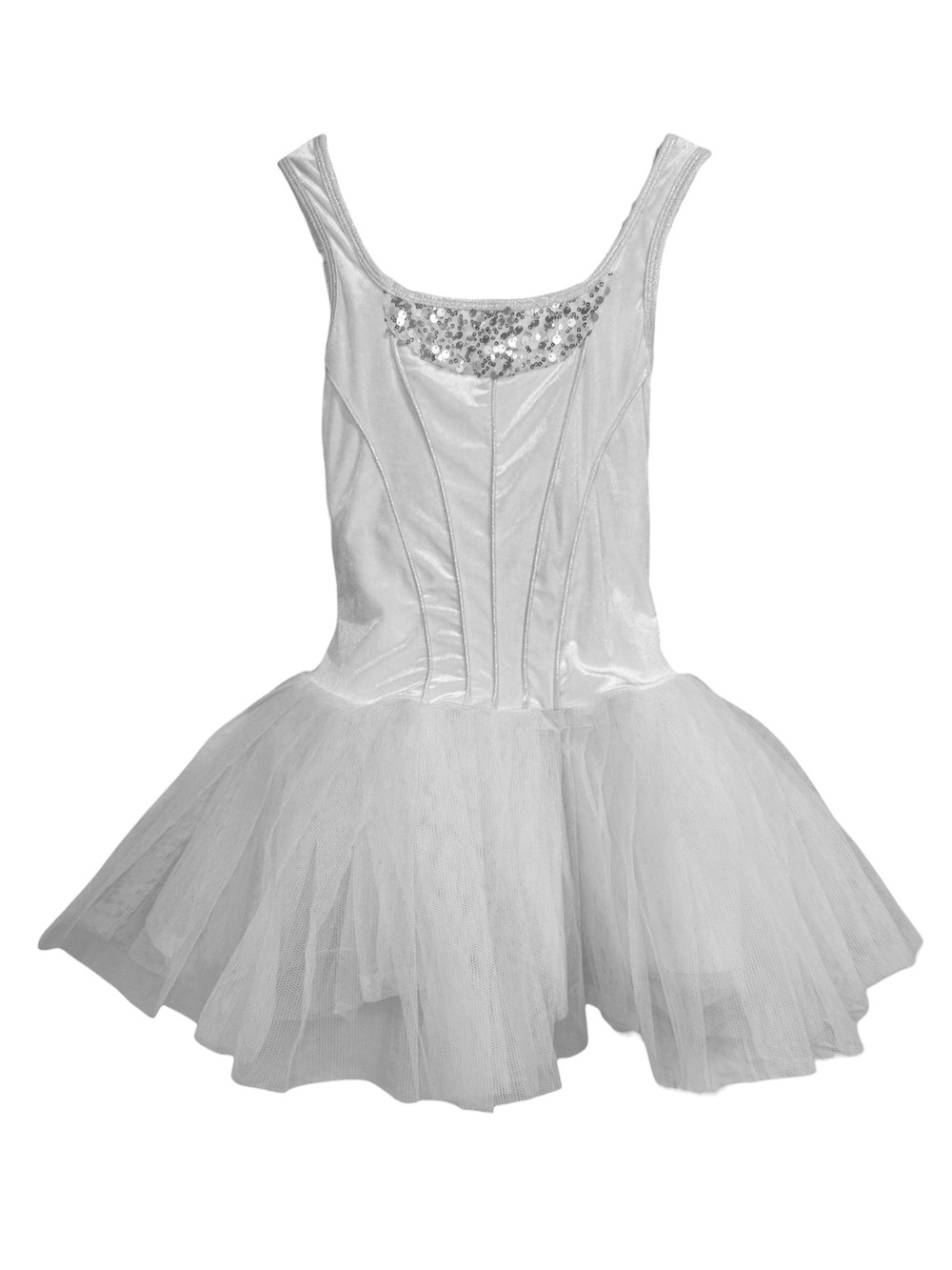 Curtain Call | White Sparkle Tulle Ballet Costume Dress Tutu, CLA